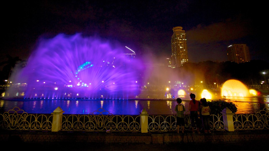 Rizal park manila dancing fountain