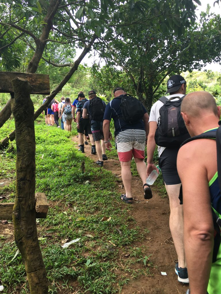Siniloan laguna Kalawang Falls trail